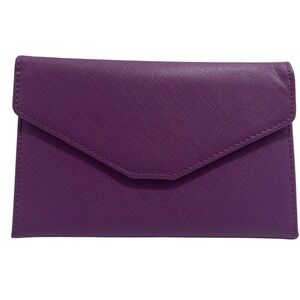 Zoppen‎ Purple Multi Purpose Travel Wallet Passport Holder RFID Read